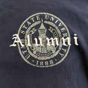 J- Vintage University Of Utah Alumni Embroidered Text Graphic Crewneck - L