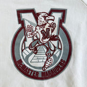 J- Vintage 90s Champion McMaster University Marauders Graphic Made In Canada Crewneck - XL