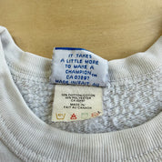 J- Vintage 90s Champion McMaster University Marauders Graphic Made In Canada Crewneck - XL