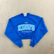 F- HOM Kings University Cropped Reworked Crewneck