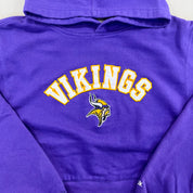 F- HOM Minnesota Vikings Cropped Reworked Hoodie