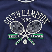 J- Better Together South Hampton Tennis League 1995 Embroidered Graphic Crewneck - L
