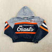 F- HOM San Francisco Giants Cropped Reworked Hoodie