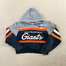 Load image into Gallery viewer, F- HOM San Francisco Giants Cropped Reworked Hoodie
