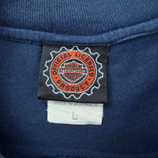 J- Vintage '00 Harley Davidson Auckland New Zealand Single Stitch Tee - L