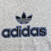 J- Vintage Adidas Text & Logo Crewneck - XL