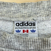 J- Vintage Adidas Text & Logo Crewneck - XL