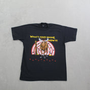 F- Vintage What's Your Excuse Now? Moose Single Stitch Tee