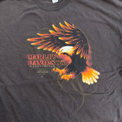 J- '14 Harley Davidson New Hampshire Eagle Graphic Long Sleeve Tee - 3XL