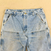 F- Carhartt Double Knee Denim Workwear Pants