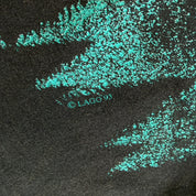J- Vintage '93 Lago Wolf & Forest Jumbo Print Single Stitch Tee - M