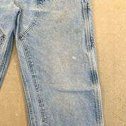 F- Carhartt Double Knee Denim Workwear Pants