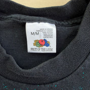 J- Vintage '93 Lago Wolf & Forest Jumbo Print Single Stitch Tee - M