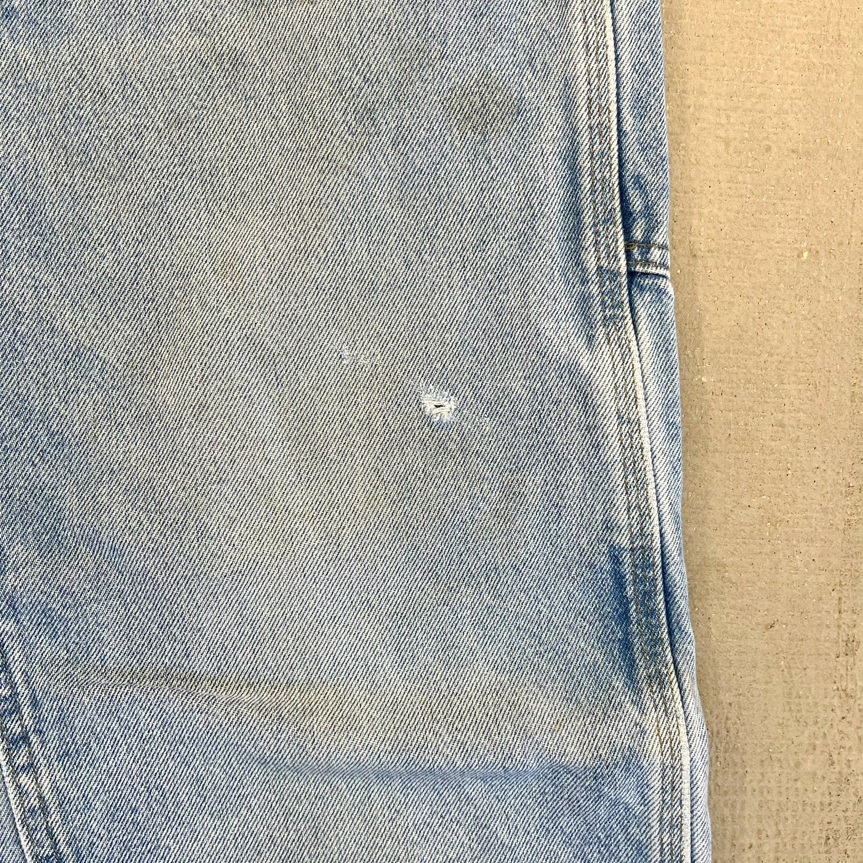 F- Carhartt Double Knee Denim Workwear Pants