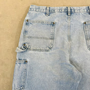 F- Carhartt Double Knee Denim Workwear Pants
