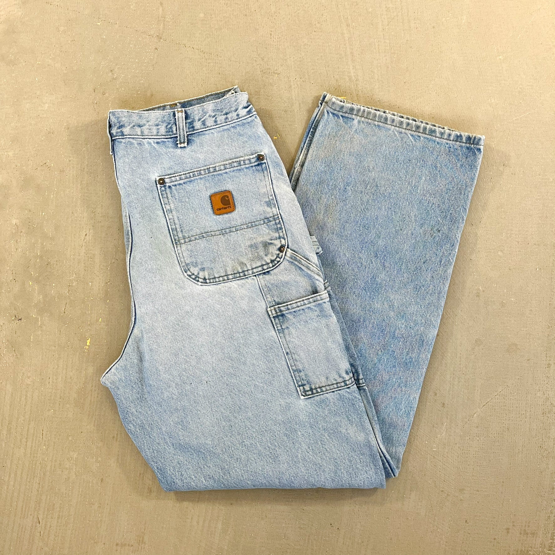 F- Carhartt Double Knee Denim Workwear Pants – HG VINTAGE