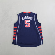 F- Vintage Team USA Basketball Stephon Marbury Reebok Basketball Jersey