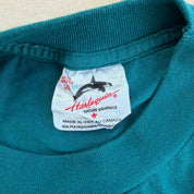 J- Vintage '94 Hay River North West Territory Wolves Graphic Single Stitch Tee - L