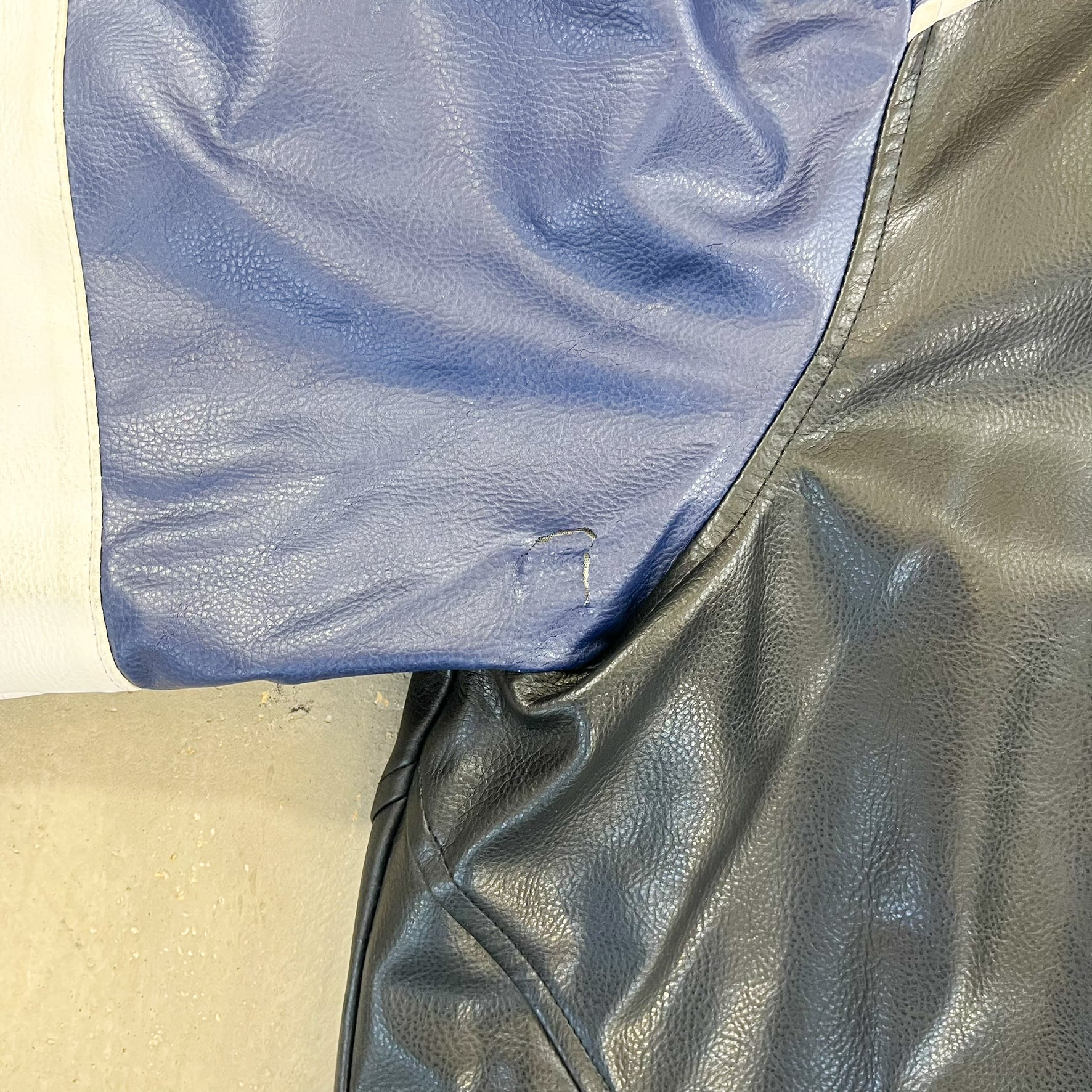 F- Vintage Toronto Maple Leafs NHL Leather Jacket