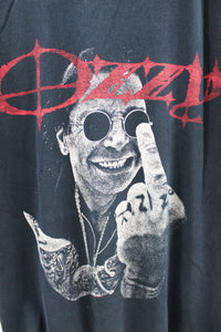 X - Vintage Ozzy Osbourne Middle Finger Picture Tee