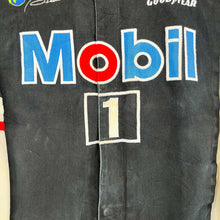 Load image into Gallery viewer, F- Vintage Nascar Jeff Hamilton Mobil 1 Racing Jacket
