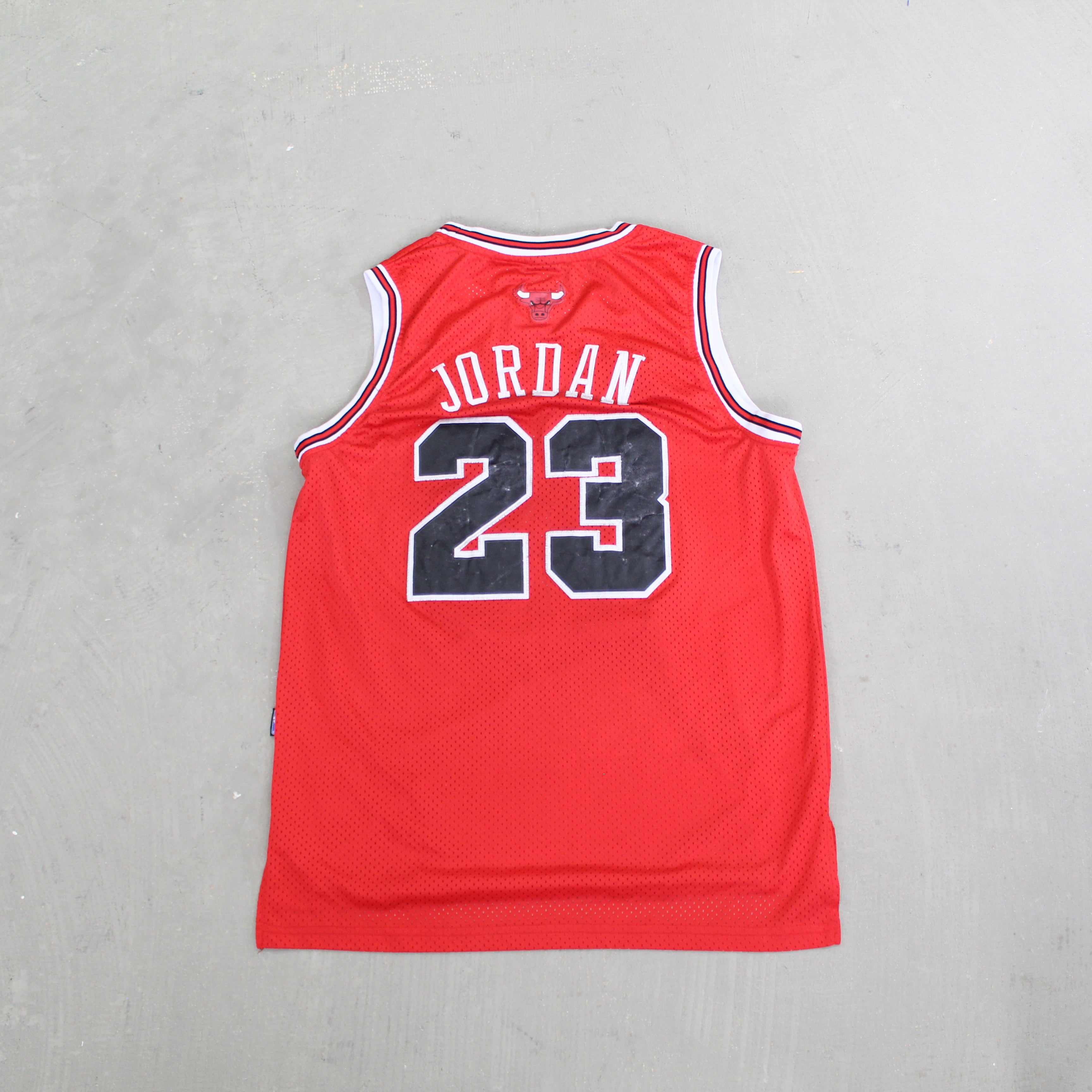F- Vintage Chicago Bulls Michael Jordan NBA Nike Team Basketball Jersey