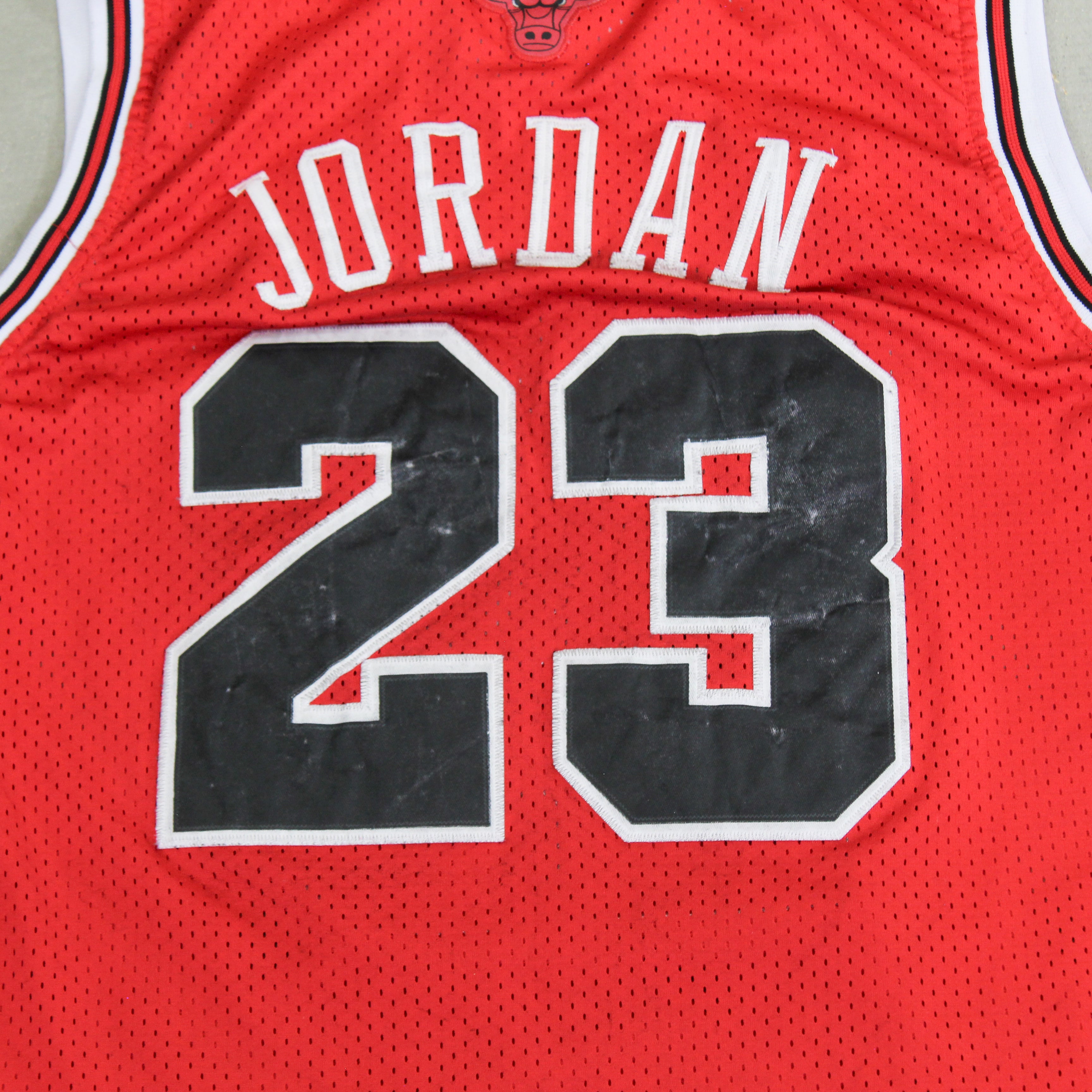 F- Vintage Chicago Bulls Michael Jordan NBA Nike Team Basketball Jersey