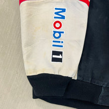 Load image into Gallery viewer, F- Vintage Nascar Jeff Hamilton Mobil 1 Racing Jacket
