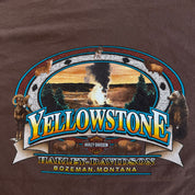 J- Vintage '07 Harley Davidson Bozeman Montana Graphic Tee - L