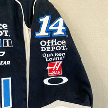 Load image into Gallery viewer, F- Vintage Nascar Jeff Hamilton Mobil 1 Racing Jacket
