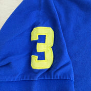 J- Vintage 90s Polo RL Embroidered Logo Blue Polo Shirt - L
