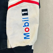 Load image into Gallery viewer, F- Vintage Nascar Jeff Hamilton Mobil 1 Racing Jacket
