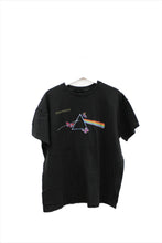 Load image into Gallery viewer, X - Pink Floyd Dark Side Of The Moon &amp; Butterflies Embroidered Tee
