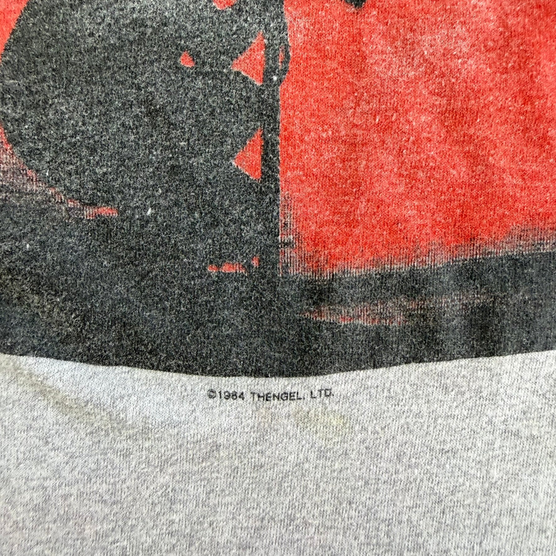 J- Vintage '84 U2 Under A Blood Red Sky Tour Made In USA Single Stitch Tee - S