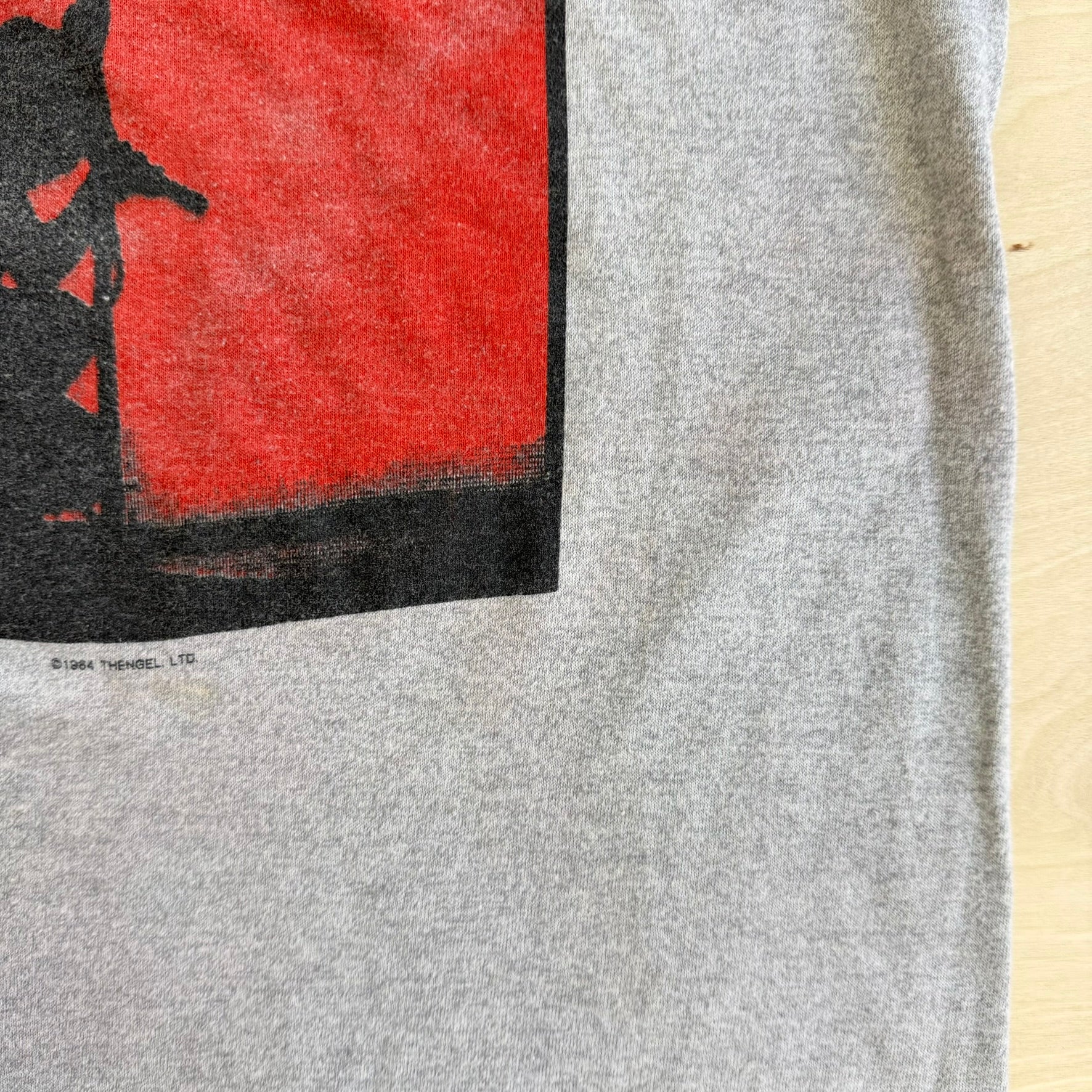 J- Vintage '84 U2 Under A Blood Red Sky Tour Made In USA Single Stitch Tee - S