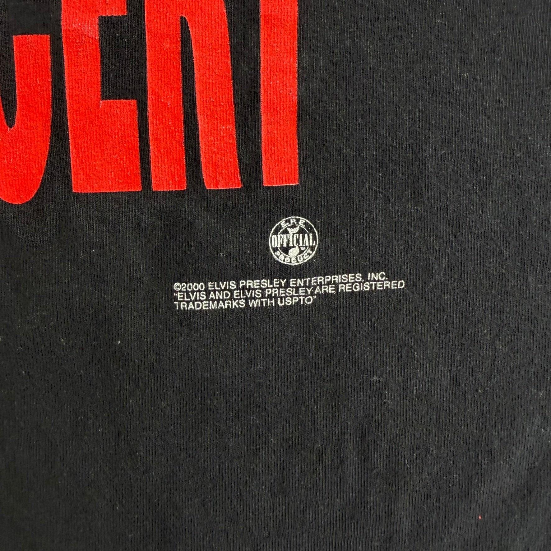 J- Vintage '00 Elvis The Concert World Tour Picture Tee - 2XL