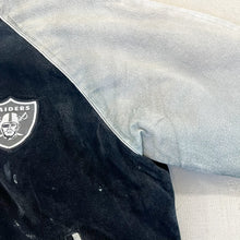 Load image into Gallery viewer, F- Vintage Oakland Raiders NFL Suede Jacket
