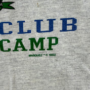 J- Vintage '92 Seattle Thunderbirds Junior Hockey Training Camp Graphic Made In USA Single Stitch Tee - XL