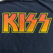 J- Vintage KISS Hottest Band In The World Limited Collector Series Graphic Made In USA Tee - XL