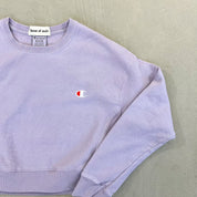 F- HOM Champion Reverse Weave Cropped Reworked Crewneck