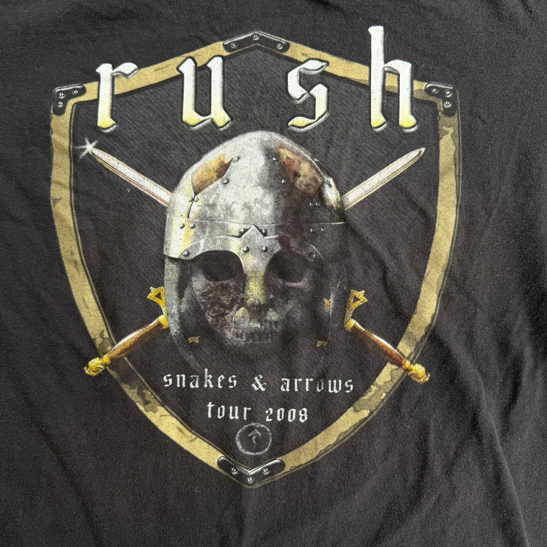 J- Vintage '08 Rush Snakes & Arrows Tour Graphic Tee - M