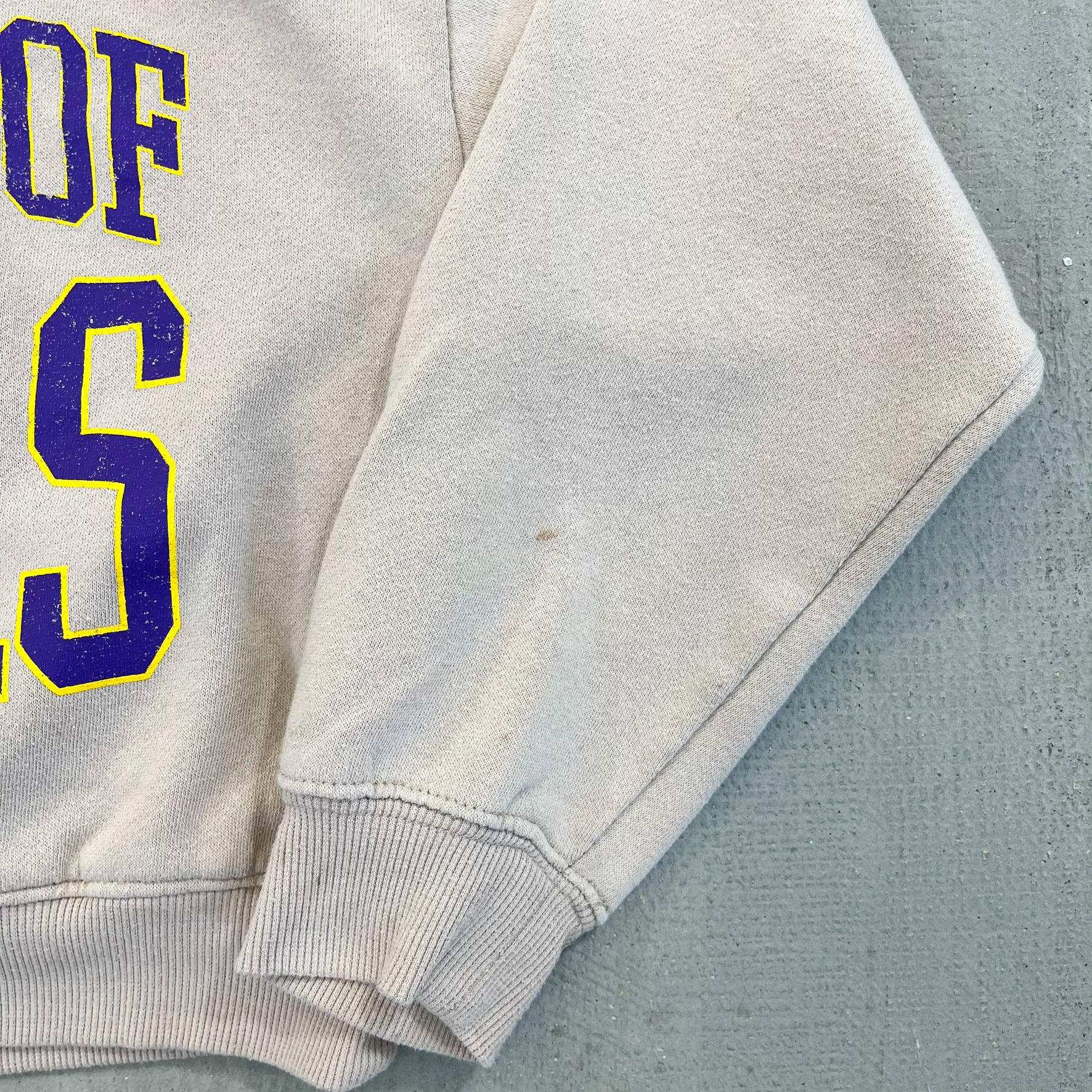 F- HOM Los Angeles Lakers Cropped Reworked Crewneck