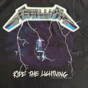 J- Vintage '07 Metallica Ride The Lightning Graphic Reprint Tee - XL