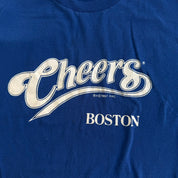 J- Vintage '87 Cheers Boston Logo Graphic Made In USA Single Stitch Tee - M