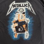 J- Vintage '07 Metallica Ride The Lightning Graphic Reprint Tee - XL