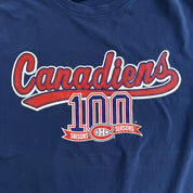 J- Vintage '09 Montreal Canadiens NHL 100th Season Graphic Tee - XL