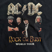 J- '15 AC/DC Rock Or Bust Tour Picture Graphic Tee - XL