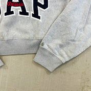 F- HOM Gap Athletic Puff Text Cropped Reworked Hoodie