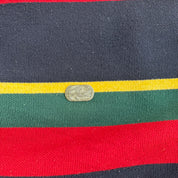 J- Vintage Lacoste Embroidered L/S Logo Made In USA Polo shirt - M
