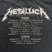J- Vintage '08 Metallica World Magnetic Tour Graphic Tee - XL